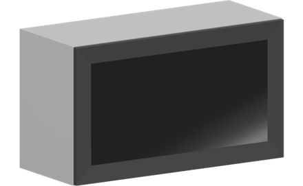 Кухня Модуль ШВГС 809 Ликата / Графит