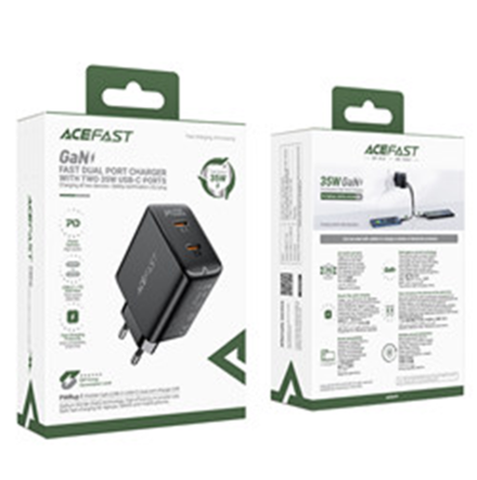 A49 PD35W GaN (USB-C+USB-C) dual port charger (EU)