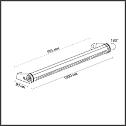 Накладной светильник ODEON LIGHT 7040/10WL