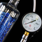 Реактор стеклянный лабораторный S212-100L с рубашкой, 100 л