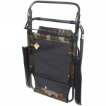 Шезлонг (раскладушка) 153*60*79см «Хаки» с подголовником, 2 положения ДоброСад