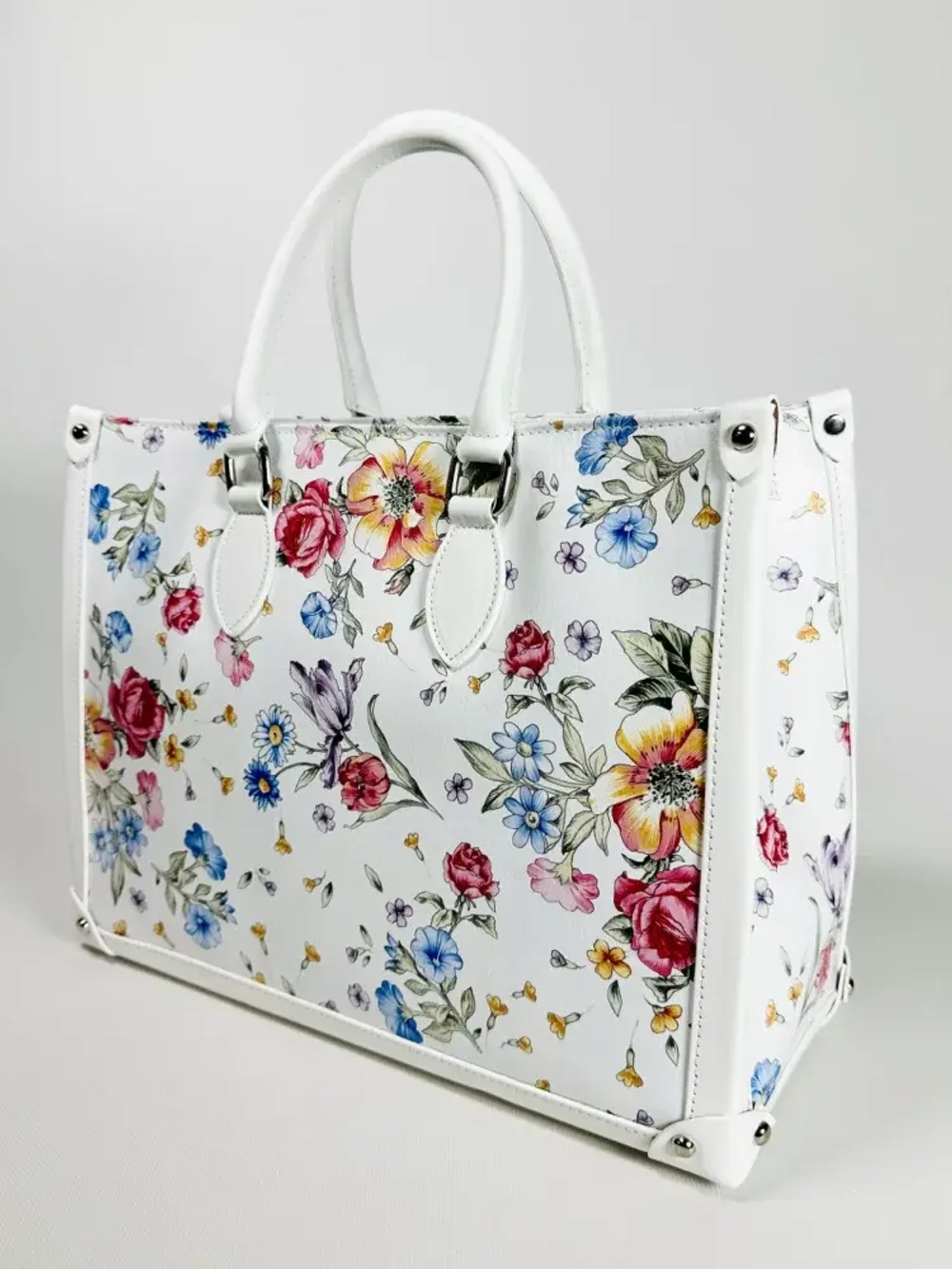 Женская сумка из натуральной кожи Fiore Estate Bianca