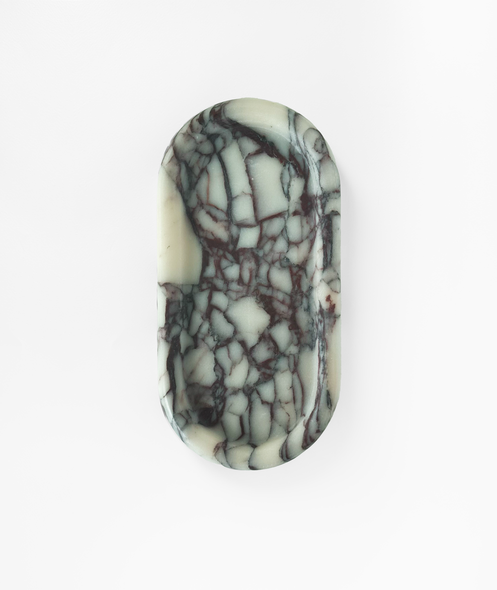 Поднос LO Oval - Calacatta Viola