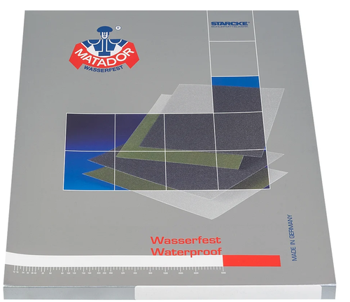 Наждачная бумага Р800 водостойкая Starcke 230*280мм 991А (упаковка 50шт)
