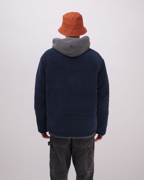 Пуховик Downlight Velvet Синяя - фото 4