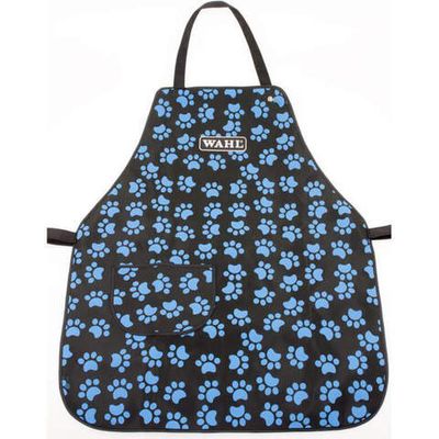 Фартук с лапами Wahl Logo Aprons pocket, black/turquoise (0093-6310)