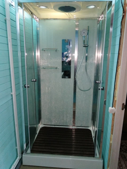 Душевая кабина AvaCan (АваКан) V2810 с низким поддоном, 100х80х220