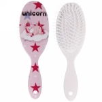 Расчёска массажная «Stylish hair - Единорожки», микс 4 вида, овал, 22*7 см