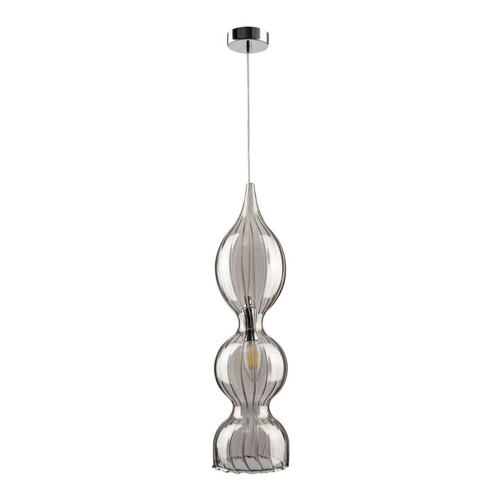 Подвесной светильник Crystal Lux Iris SP1 B Smoke