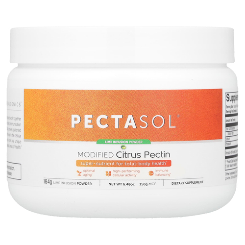 Econugenics, PectaSol®, модифицированный цитрусовый пектин, настой из лайма, 184 г (6,48 унции)