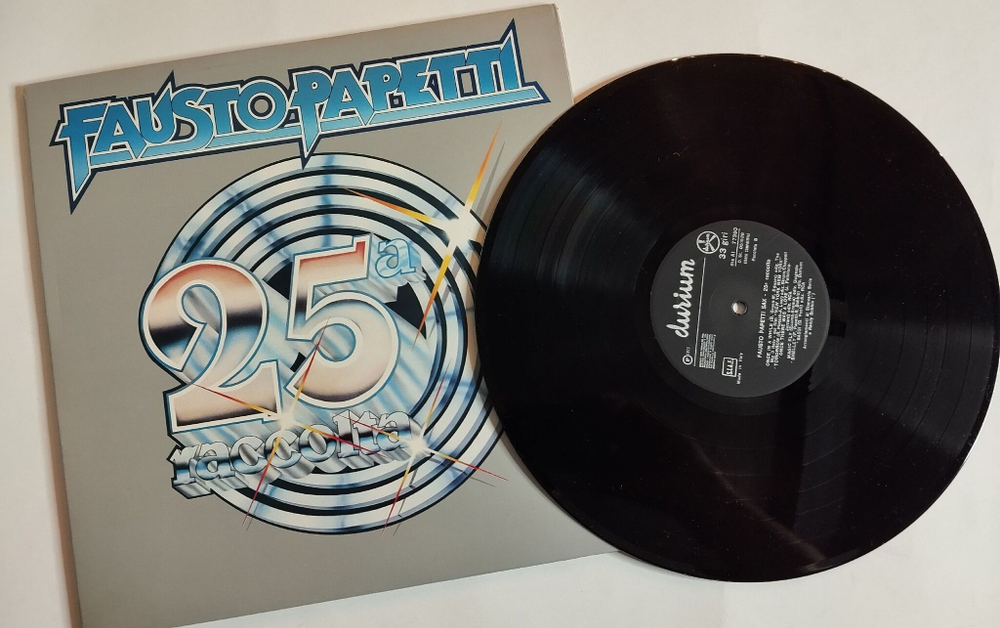 Винтажная виниловая пластинка LP Fausto Papetti 25 Raccolta (Italy 1977)