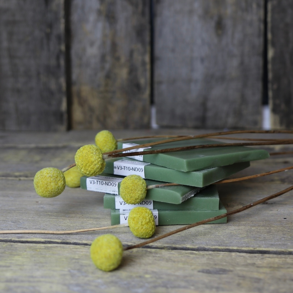 смальта в кирпичиках зеленого цвета, купить с доставкой