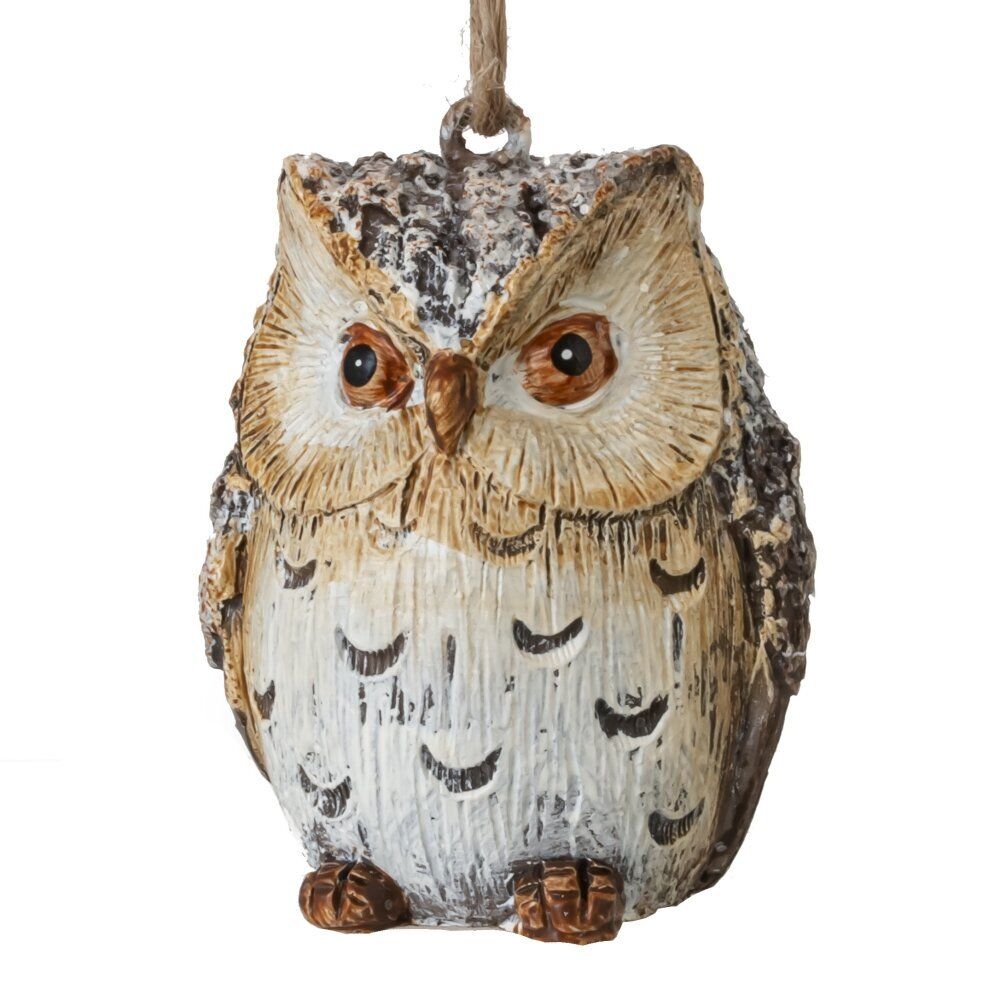 GAEM Изделие декоративное подвесное "Сова", L4 W4 H6 см, 2в.