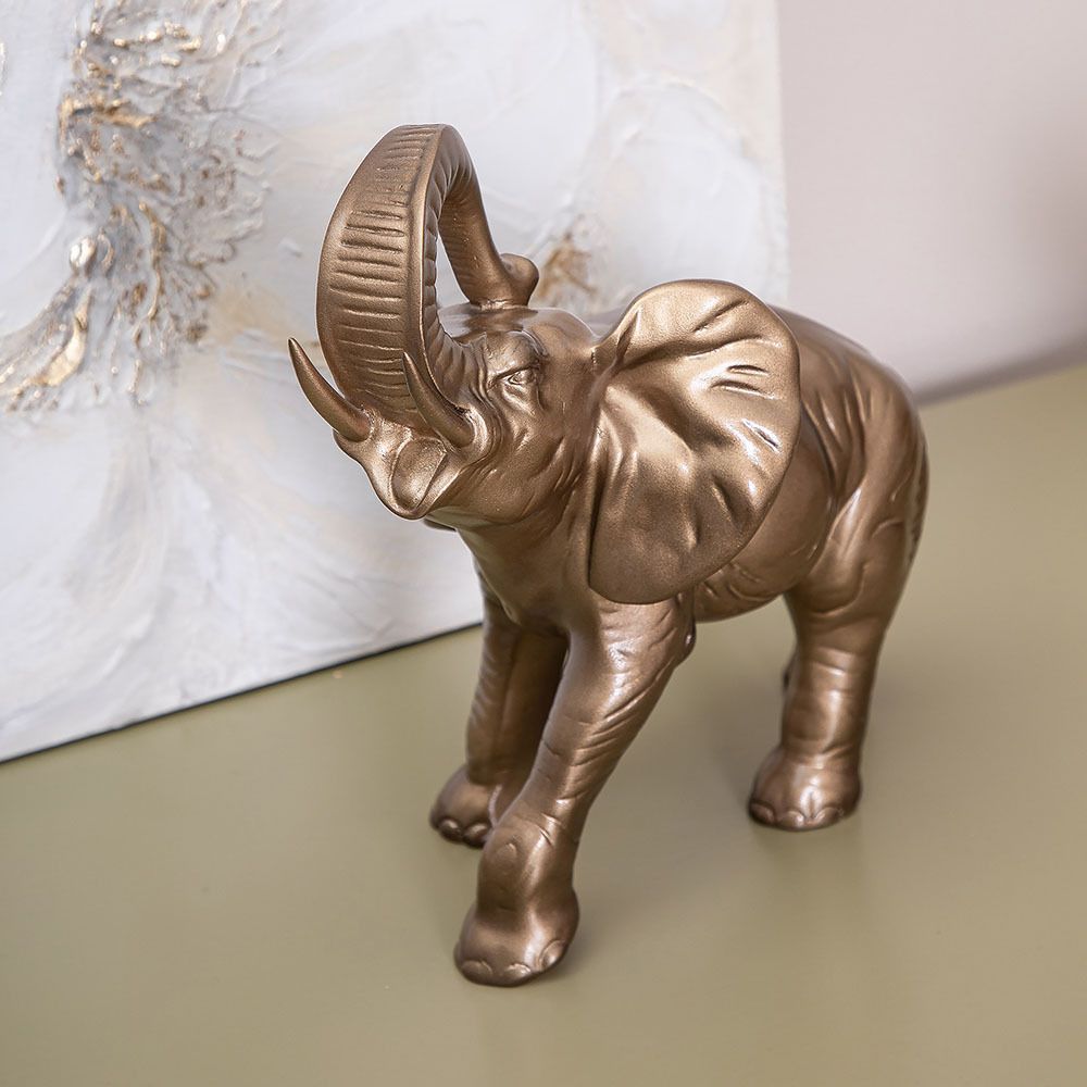Статуэтка Слон Большой Бронза
