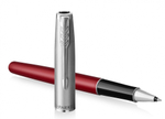 Ручка роллер Parker Sonnet T546 Red CT 2146770, стержень: F, цвет чернил: black, в подарочной упаковке