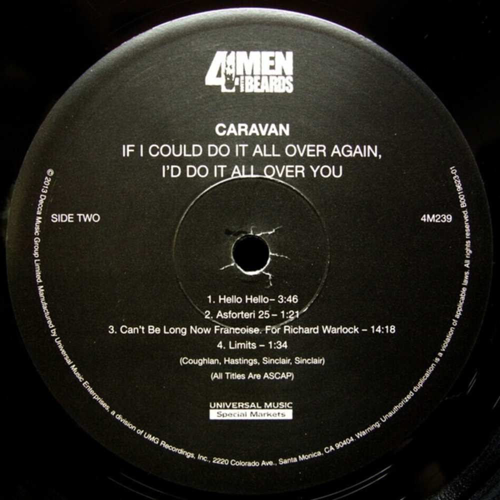 Caravan / If I Could Do It All Over Again, I'd Do It All Over You (LP)