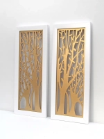Панно на стену для интерьера 2 шт