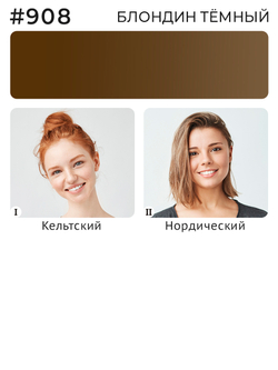 Минеральный пигмент Ne Pigment Блондин тёмный #908, 7 мл.