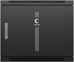 Шкаф настенный 19", 15U Cabeus SH-05F-15U60/45m-R-BK