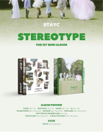 Альбом STAYC - STEREOTYPE 1st Mini Album RANDOM Version