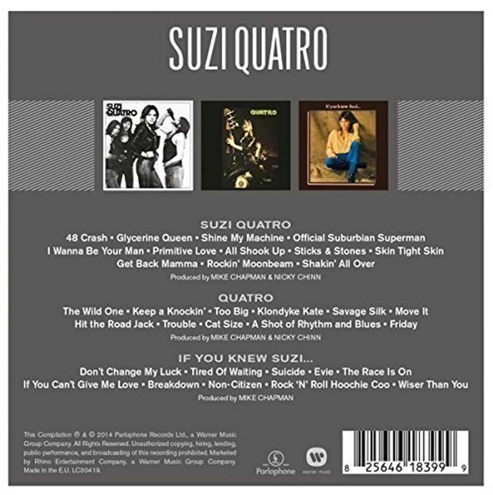 Suzi Quatro / The Triple Album Collection (3CD)