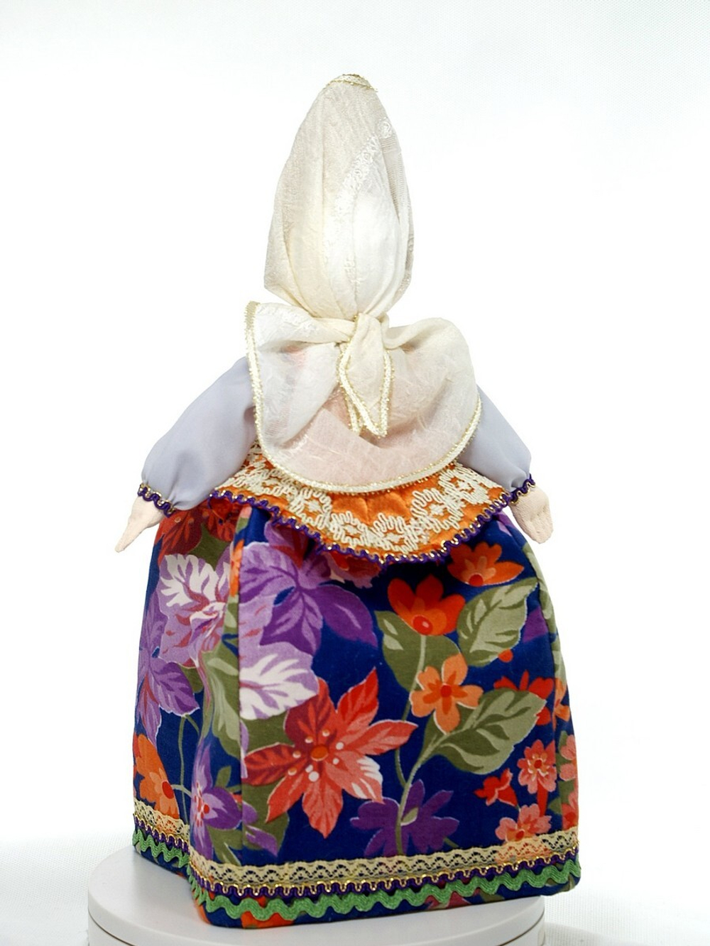 Кукла Баба на чайник текстильная