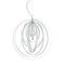 Подвесной светильник Ideal Lux Disco SP1 Bianco 103723