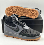 Кроссовки Nike Duckboot на меху #B22 (сер.)