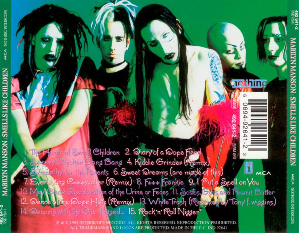 Marilyn Manson / Smells Like Children (CD)