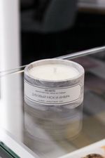 Свеча Дубовый мох и амбра, гипс, 80 / 200 мл.