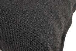 Декоративная подушка для мебели 50х43 см, цвет темно-серый 027