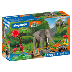 Playmobil - Animals & Friends Слон с хранителем 72068