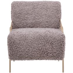 Кресло Нимфея Серый Айвори