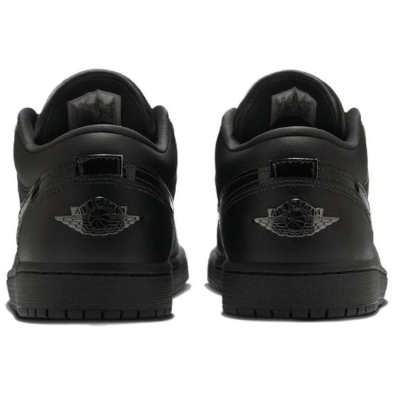 Jordan Air Jordan 1 Подвесные баскетбольные кроссовки с низким верхом Черные Унисекс