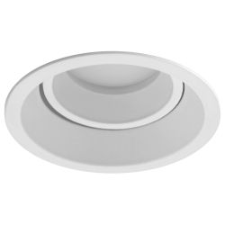 Светильник встраиваемый алюминиевый ЭРА KL98 WH под лампу MR16 GU5.3 белый | Алюминиевые встраиваемые светильники