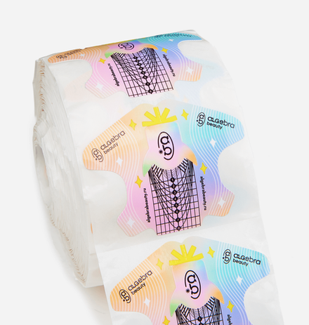 Форма цветная на бумажной основе