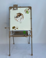 Мольберт (доска) для детей двусторонний напольный РАСТУЩИЙ М2 Бежевый (М2/Б2)