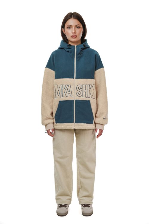 Худи Ymkashix Little Lamb Zip бежевый/синий