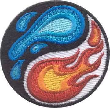 Нашивка Вода-Огонь (131)