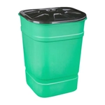 Бочка-бак 250л. с крышкой (квадратная)