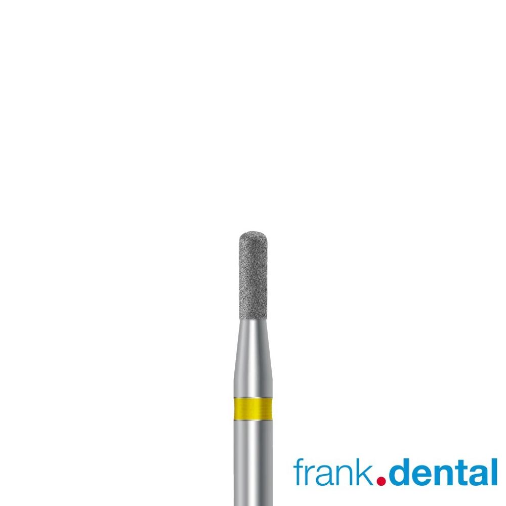 Бор алмазный желтый Frank Dental типа FG - D.835KR.014.C.FG