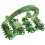 Массажер для тела роликовый «Дуга-Energy» 16*9,5*10 см, зеленый