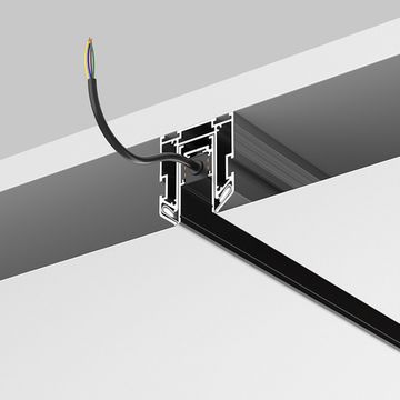 Профиль для монтажа в натяжной ПВХ потолок 2м TRA034MP-212S(N) серебро Accessories for tracks Maytoni
