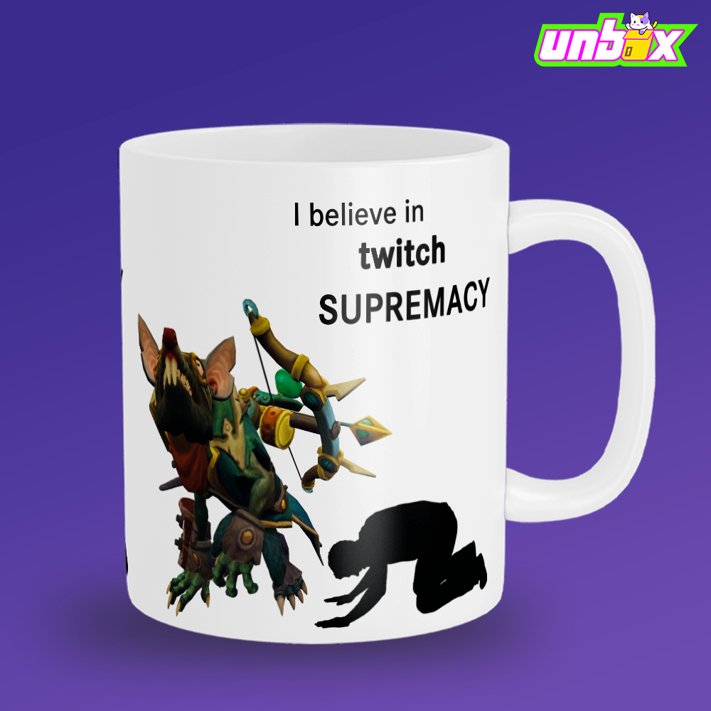 Кружка Twitch supremacy Твич League Of Legends Лига Легенд