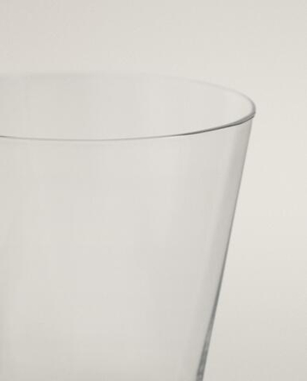 Zara Home бокал из стекла, цвет синий, 12.4 см