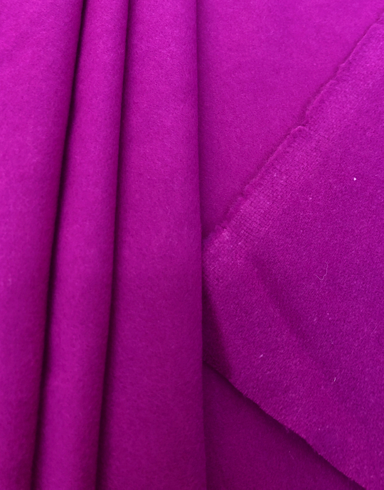 Пальтовая однот фуксия, шерсть