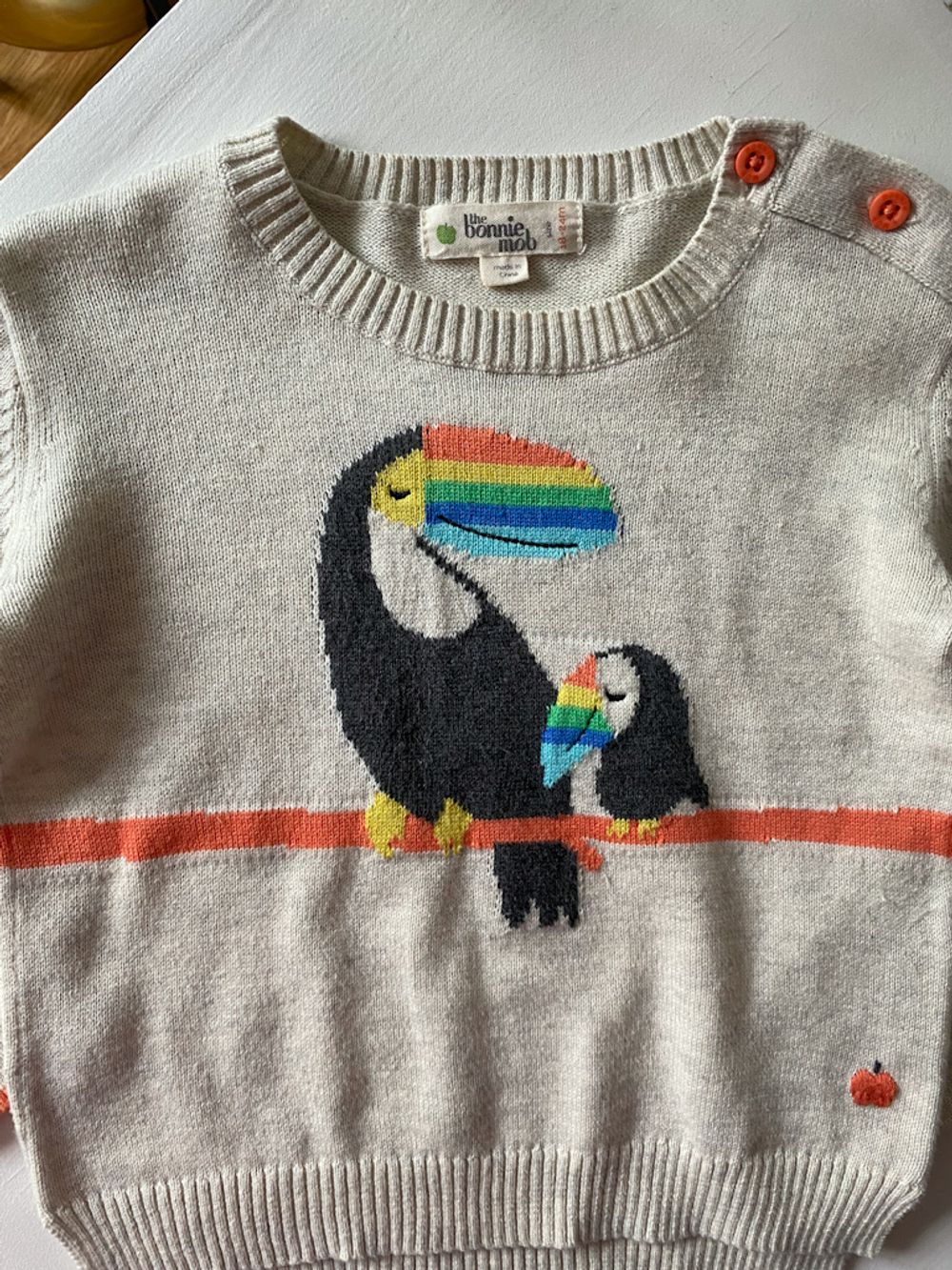 Хлопковый свитер The Bonnie Mob, 92