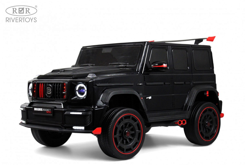 Детский электромобиль RiverToys Z888ZZ BLACK/черный