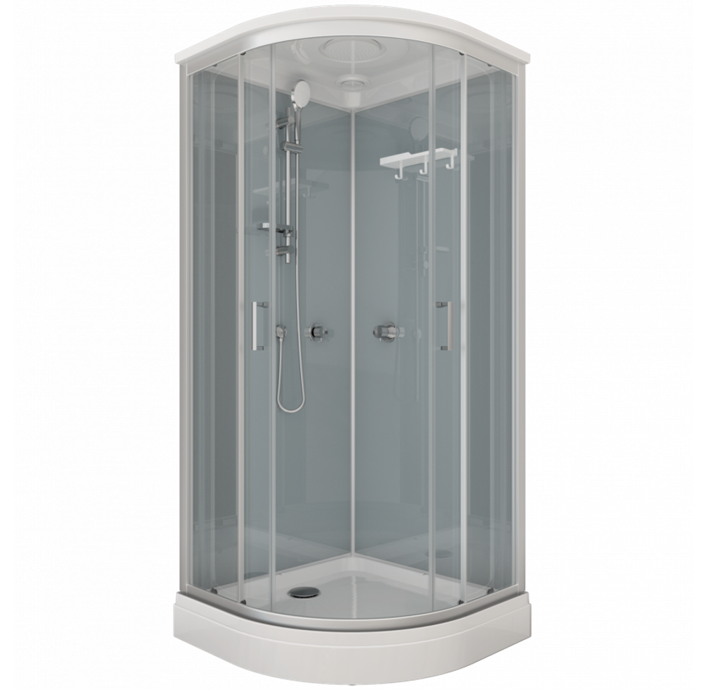 Душевая кабина Тритон Прайм-Сатин 90х90 А