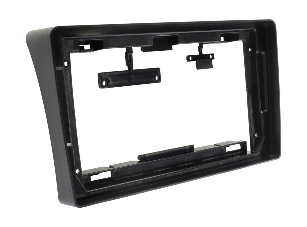 Комплект рамки с разъёмами 9" Nissan Pathfinder R51 2010-2014 с нави (наверх, взамен дисплея) накладка - Car-Smart 9671F5